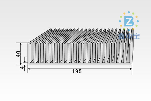 19cm型材散热器-4