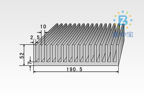 19cm型材散热器-2