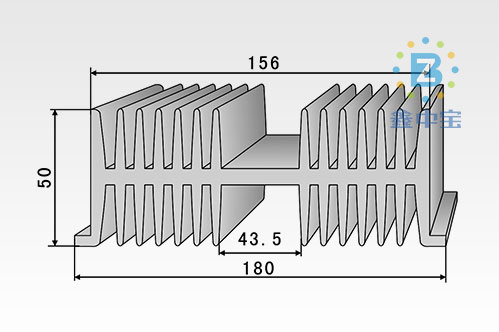 18cm型材散热器-1