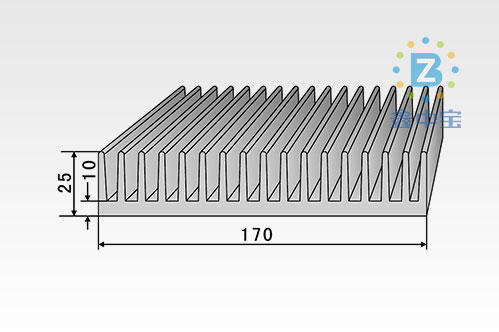 17cm型材散热器-1