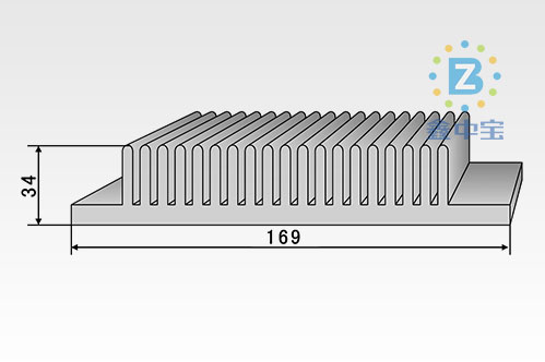 16cm型材散热器-9