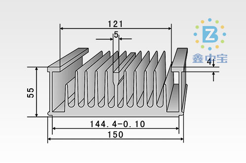 15cm型材散热器-4