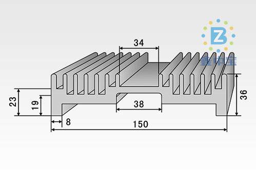 15cm型材散热器-2
