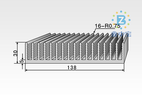 13cm型材散热器-10