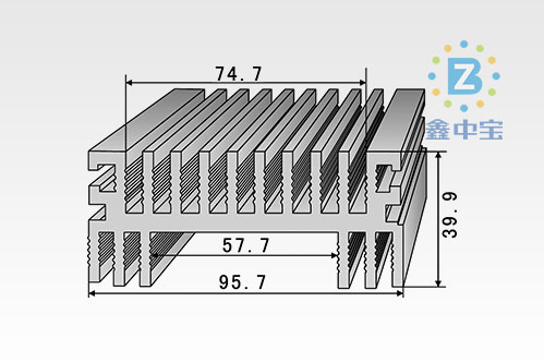 9cm型材散热器-10