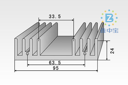 9cm型材散热器-6