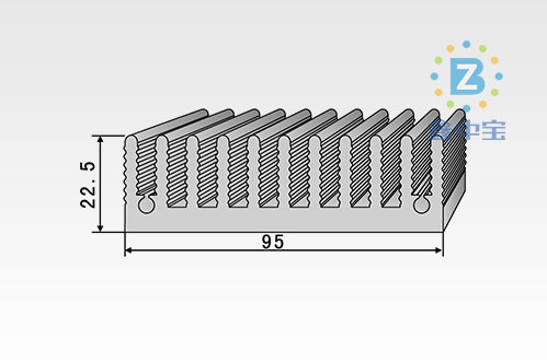 9cm型材散热器-5