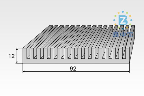 9cm型材散热器-2
