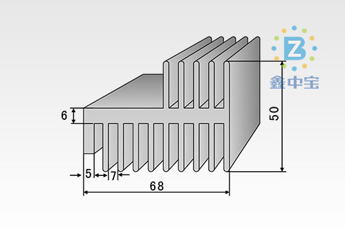 6cm型材散热器-24