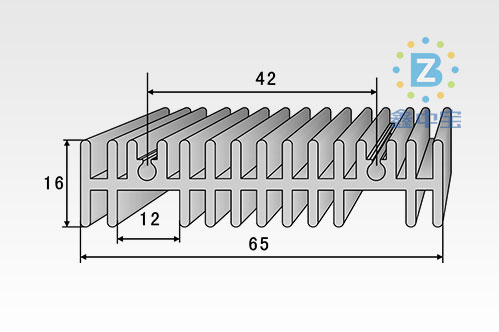 6cm型材散热器-16