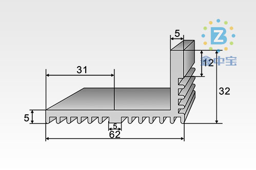6cm型材散热器-11