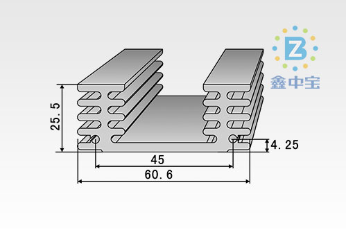 6cm型材散热器-9