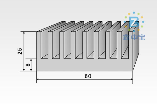 6cm型材散热器-8